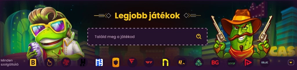 Bizzo casino játékok