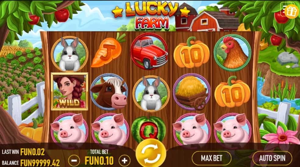 Lucky Farm online nyerőgép