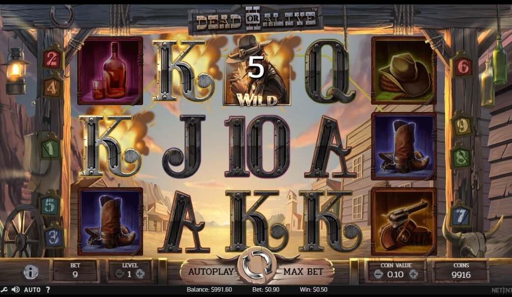 dead or alive 2 slot free