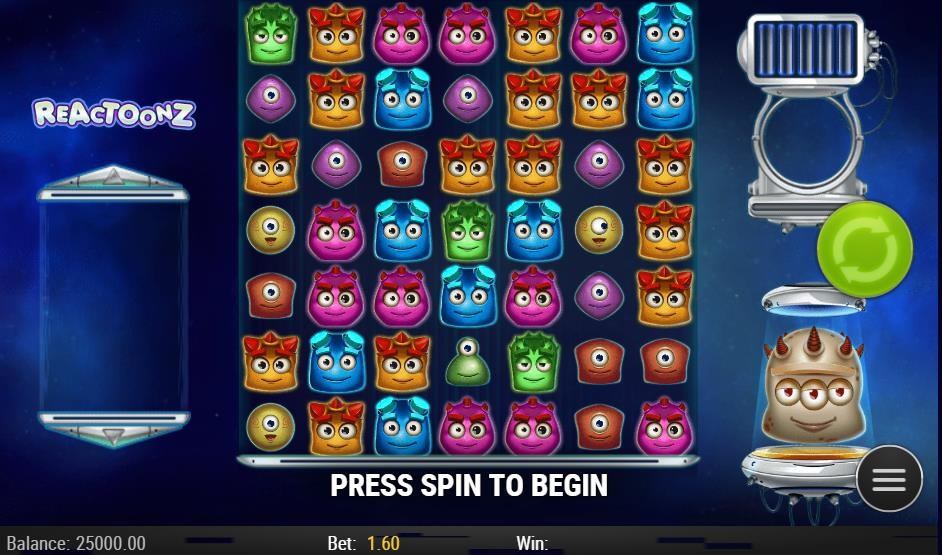 reactoonz slot